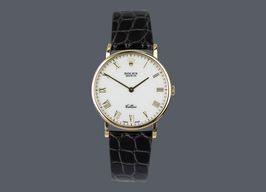 Rolex Cellini 5112 (Onbekend (willekeurig serienummer)) - Wit wijzerplaat 32mm Geelgoud