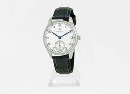 IWC Portuguese Automatic IW358304 (2024) - Zilver wijzerplaat 40mm Staal